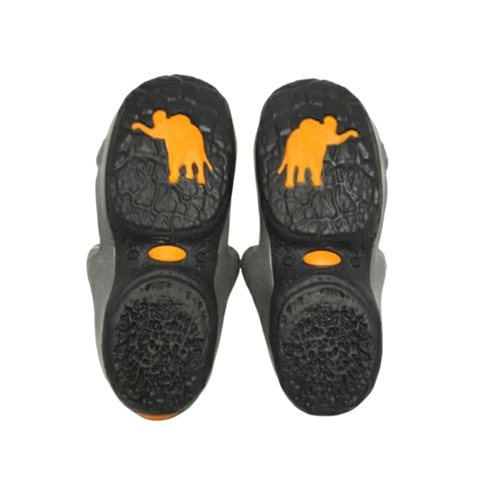 NWT Sole Creatures Nat Geo Elephant Kids' Gray Slide Sandals Shoes Size 1-2